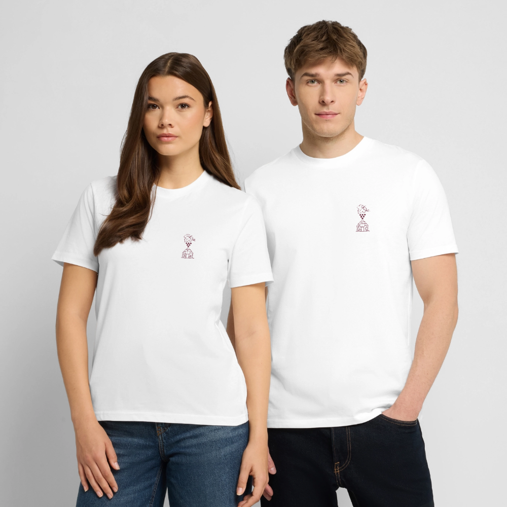 T-shirt Unisexe 100% coton bio 🌱 - blanc