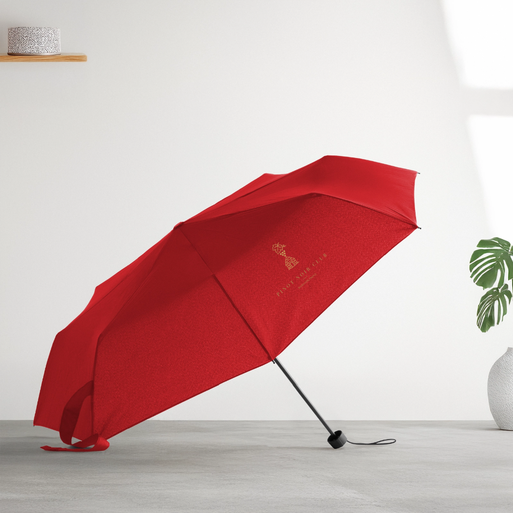 Parapluie pliable - rouge