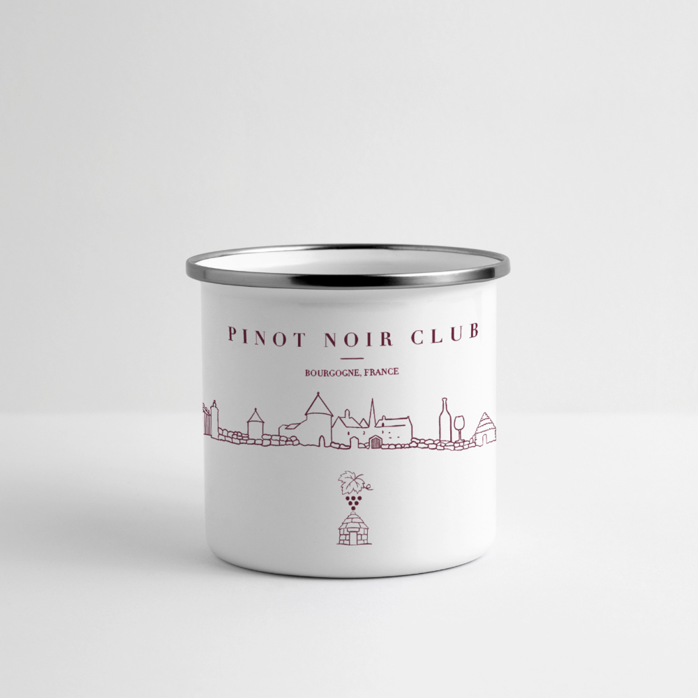 Mug émaillé ☕ - blanc