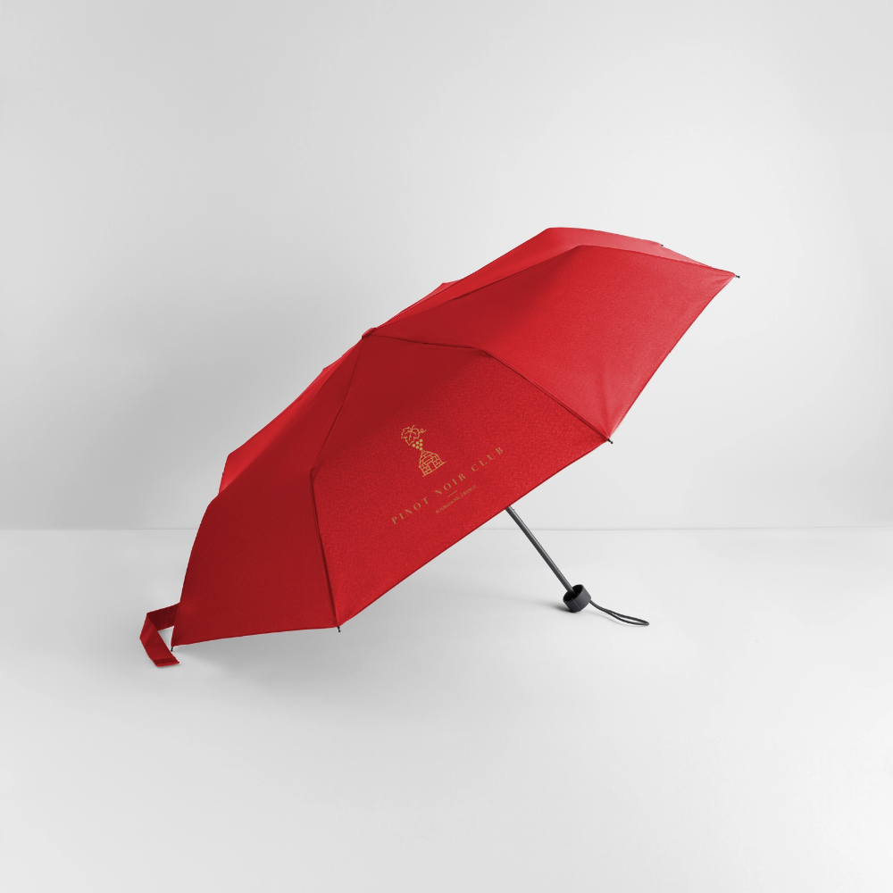 Parapluie pliable - rouge