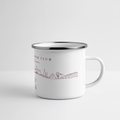 Mug émaillé ☕ - blanc