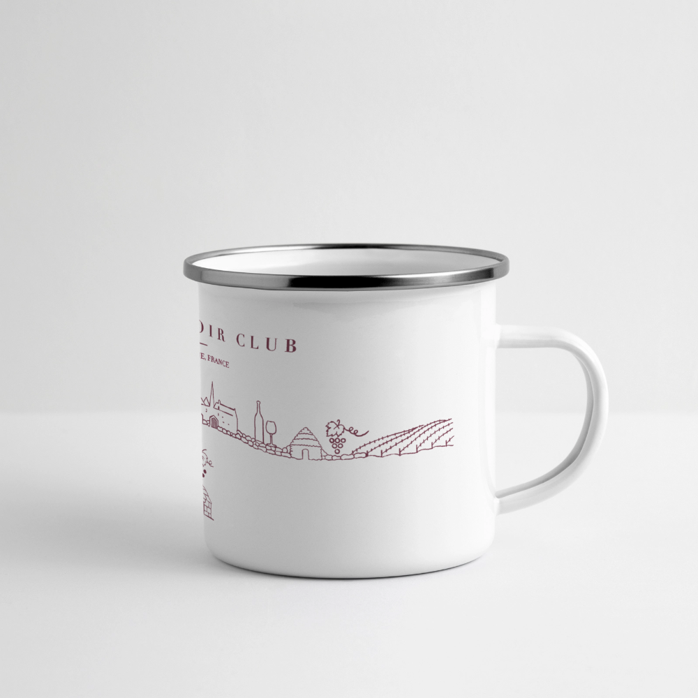 Mug émaillé ☕ - blanc
